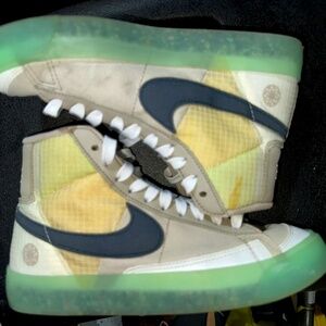Nike Blazer Mid ‘77 ‘Move To Zero’ Kids Shoes Sneakers, Size 4.5Y